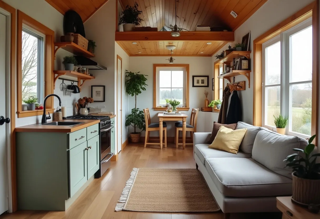 tiny house deux chambres : maximiser le confort dans un espace restreint  pour illustrer cet article  je te suggère d utiliser les mots-clés  tiny house  et  interior design  pour trouver des images pertinentes