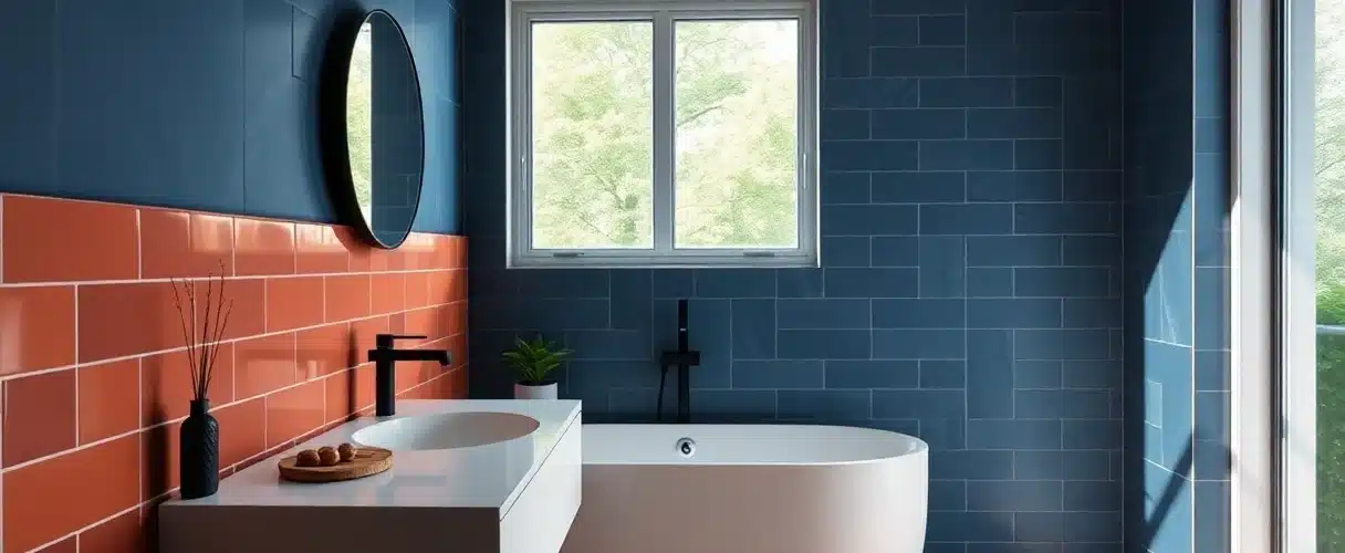 Les tendances de couleurs pour le carrelage de salle de bain