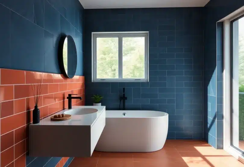 Les tendances de couleurs pour le carrelage de salle de bain